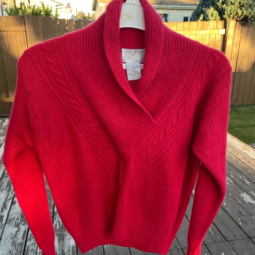 Vintage Lambswool/Angora Sweater